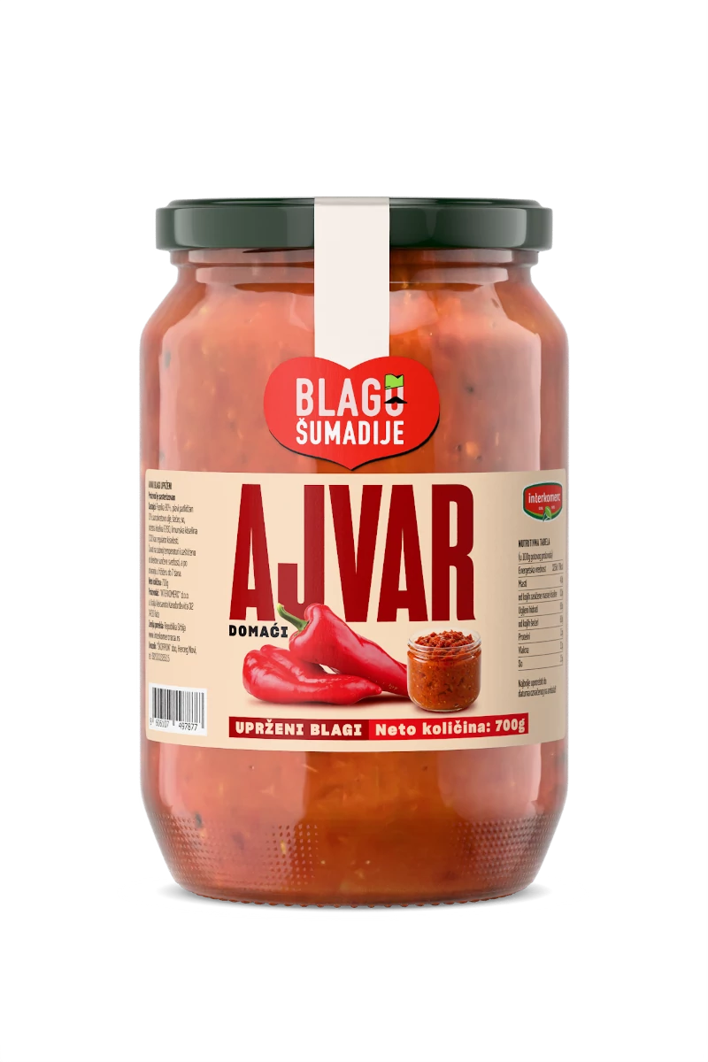MILD PEPPER RELISH, 700 g