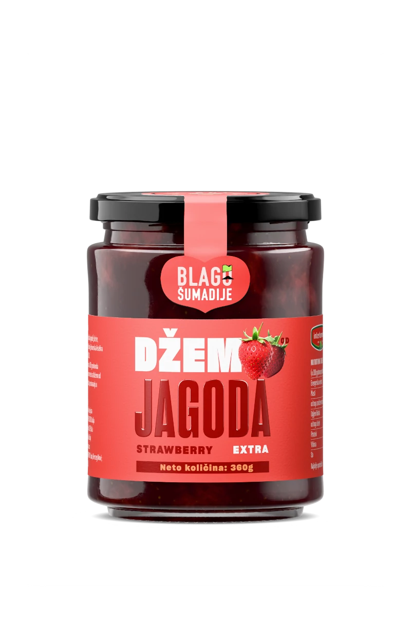 STRAWBERRY JAM, 360 g