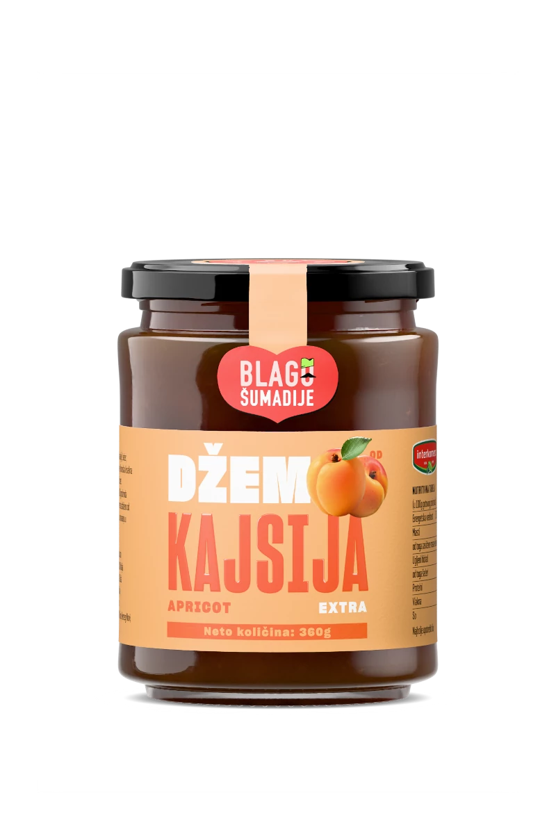 APRICOT JAM, 360 g