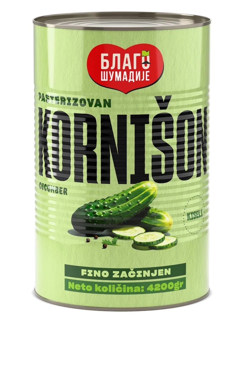 PASTEURIZED PICKLES EXTRA, 4200 g