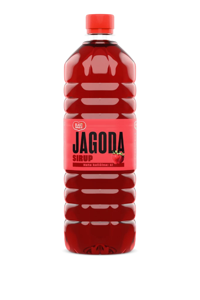STRAWBERRY SYRUP, 1 l