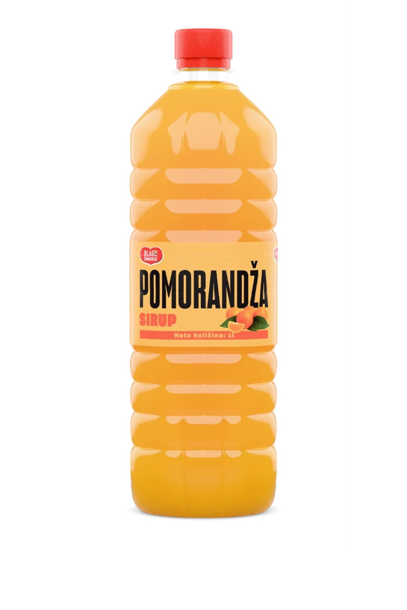 ORANGE SYRUP, 1 l