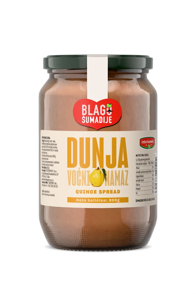 QUINCE FRUIT SPREAD, 800 g