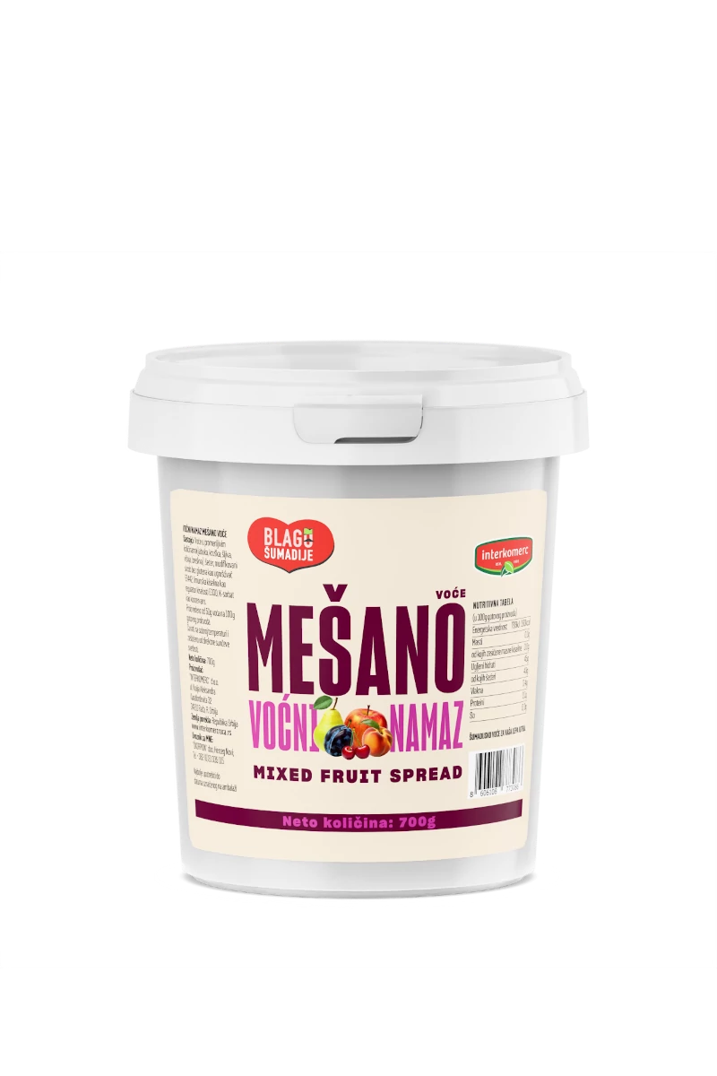 MIXED FRUIT SPREAD, 700 g