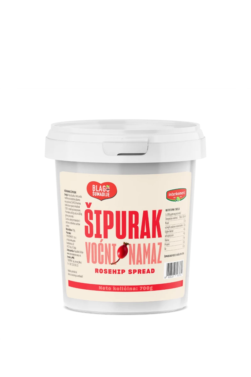 ROSEHIP FRUIT SPREAD, 700 g