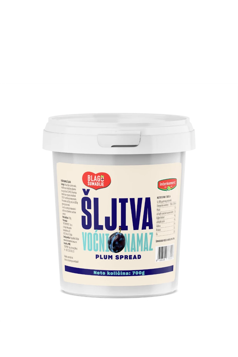 PLUM FRUIT SPREAD, 700 g