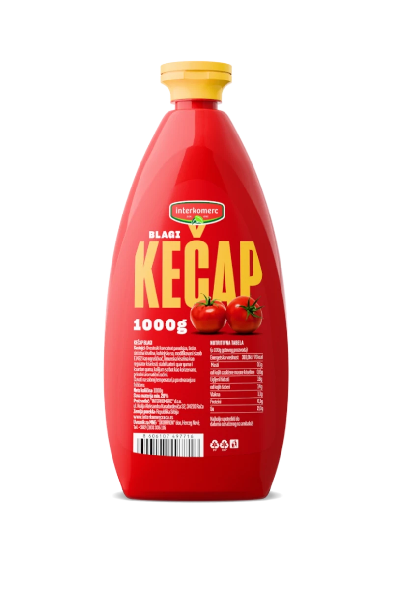KETCHUP MILD, 1000 g