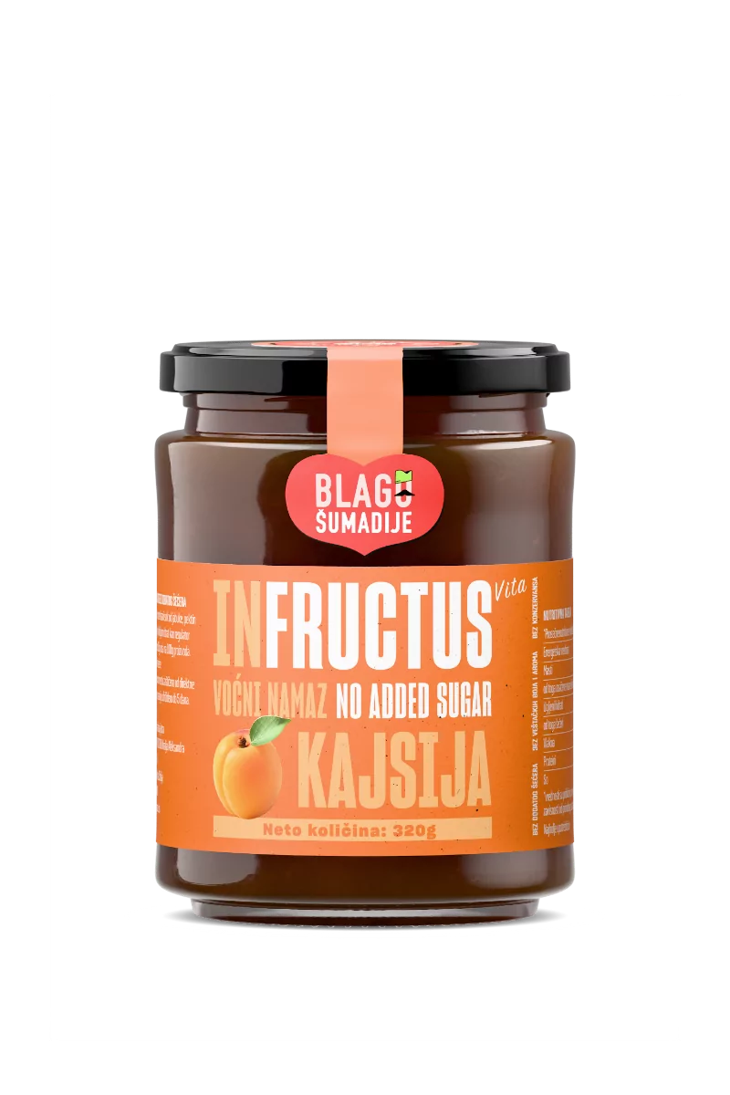 IN FRUCTUS VITA APRICOT, 320 g